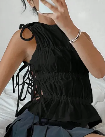 Top SHEIN, negru