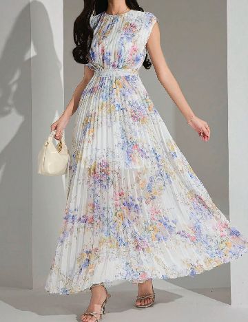 Rochie lunga SHEIN, floral print