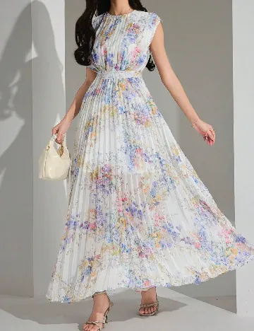 Rochie lunga SHEIN, floral print