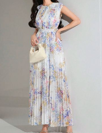 Rochie lunga SHEIN, floral print