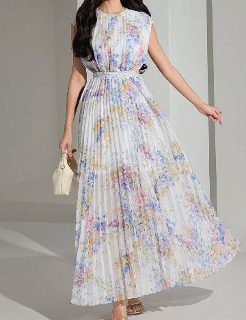 Rochie lunga SHEIN, floral print