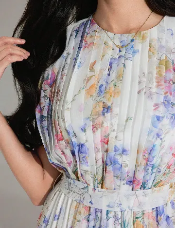 Rochie lunga SHEIN, floral print