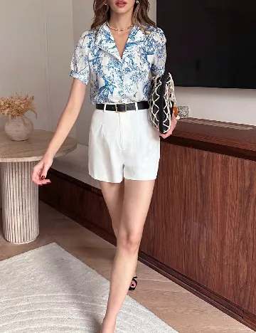 Camasa SHEIN, albastru