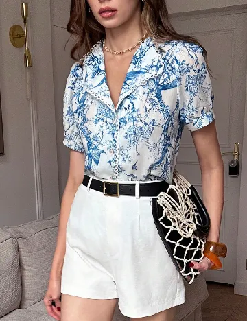 Camasa SHEIN, albastru