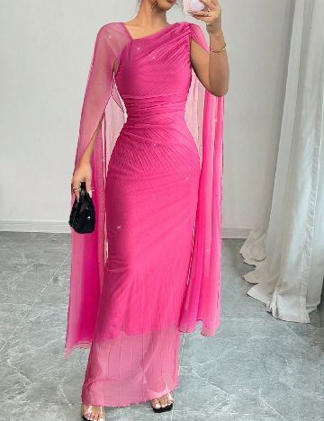 Rochie lunga SHEIN, roz