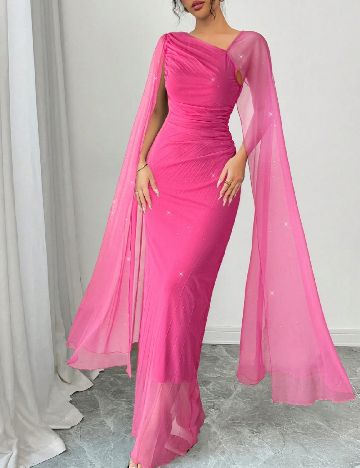 Rochie lunga SHEIN, roz