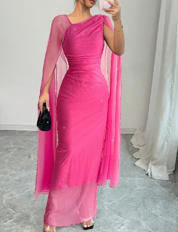 Rochie lunga SHEIN, roz