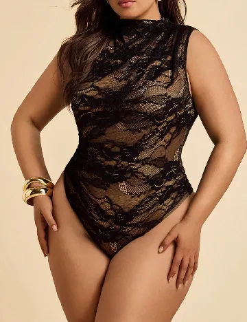 Body SHEIN CURVE, negru