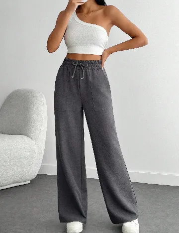 Pantaloni SHEIN, gri