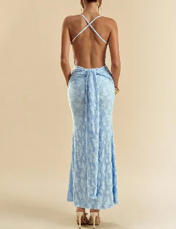 Rochie lunga SHEIN, bleu