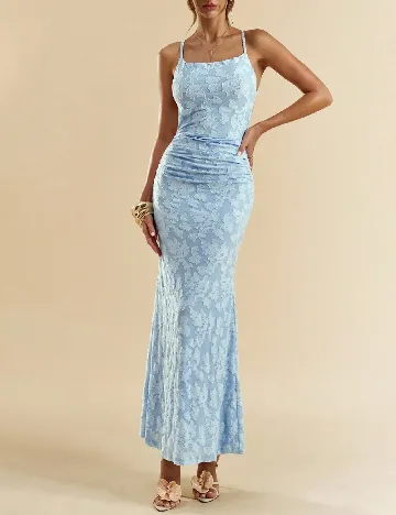 Rochie lunga SHEIN, bleu