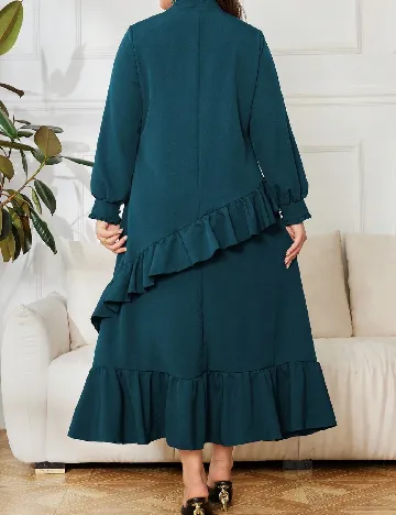 Rochie lunga SHEIN CURVE, albastru