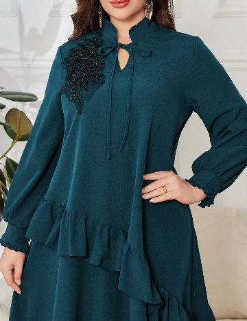 Rochie lunga SHEIN CURVE, albastru