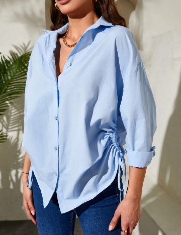 Camasa SHEIN, albastru