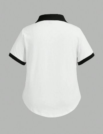 Tricou SHEIN CURVE, alb