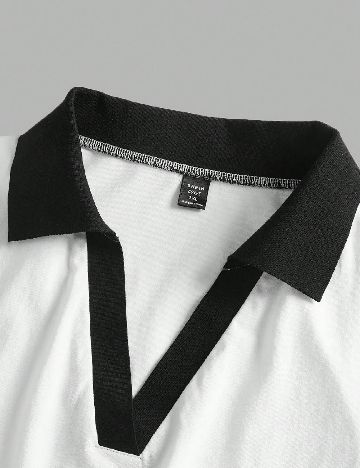 Tricou SHEIN CURVE, alb