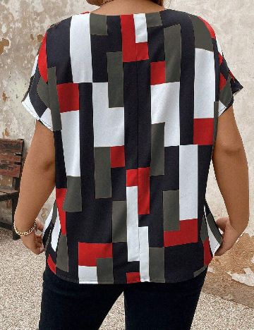 Bluza SHEIN CURVE, mix culori