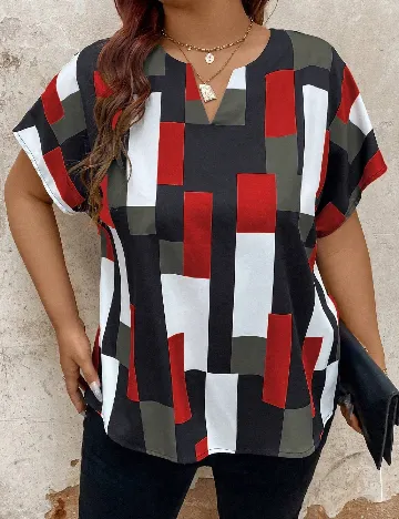 Bluza SHEIN CURVE, mix culori