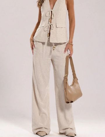 Pantaloni SHEIN, bej