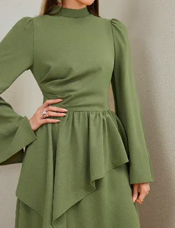 Rochie lunga SHEIN, verde