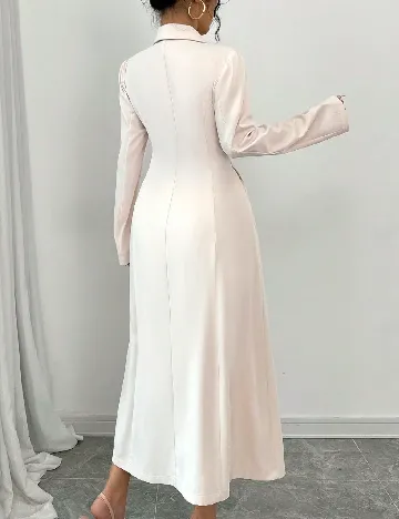 Rochie medie SHEIN, crem