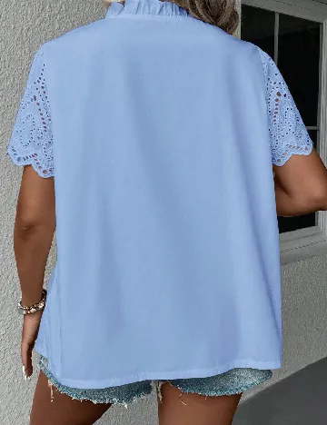 Camasa SHEIN CURVE, albastru