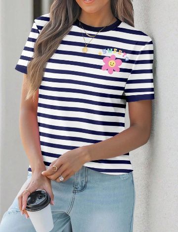 Tricou SHEIN, albastru