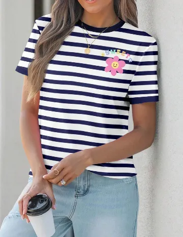 Tricou SHEIN, albastru