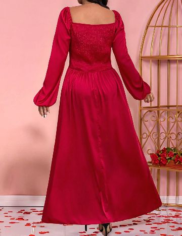 Rochie lunga SHEIN CURVE, rosu