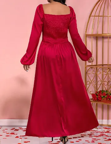 Rochie lunga SHEIN CURVE, rosu