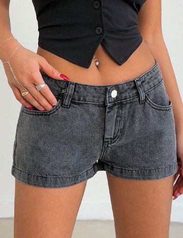 Pantaloni scurti SHEIN, gri