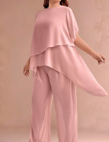 Compleu SHEIN CURVE, roz