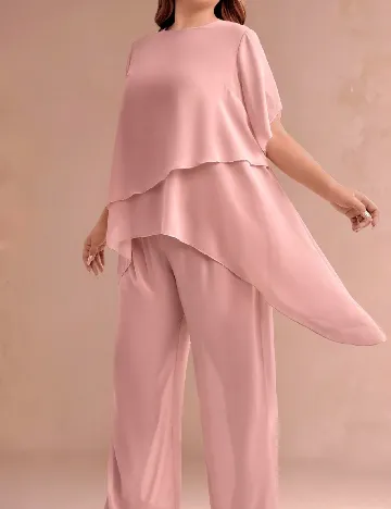 Compleu SHEIN CURVE, roz