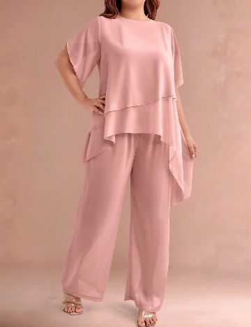 Compleu SHEIN CURVE, roz