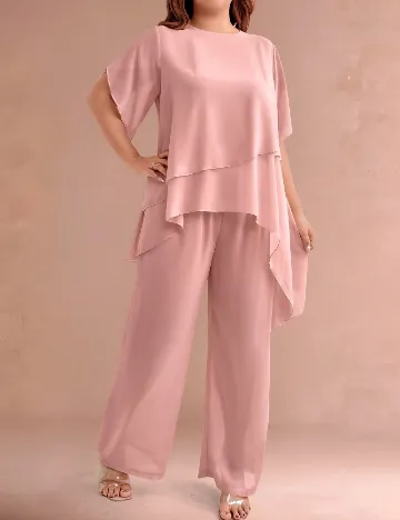 Compleu SHEIN CURVE, roz