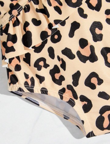 Costum de baie Shein Kids, animal print