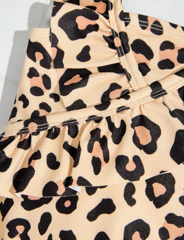 Costum de baie Shein Kids, animal print