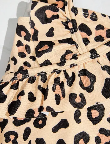 Costum de baie Shein Kids, animal print