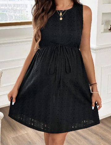 Rochie scurta SHEIN Maternity, negru