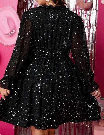 Rochie scurta SHEIN CURVE, negru