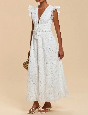 Rochie lunga SHEIN, alb