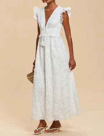 Rochie lunga SHEIN, alb