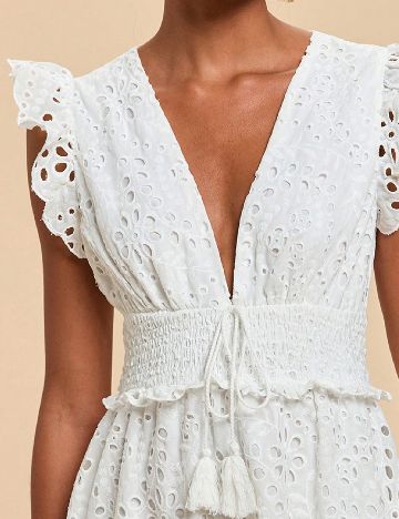 Rochie lunga SHEIN, alb