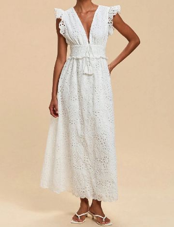 Rochie lunga SHEIN, alb