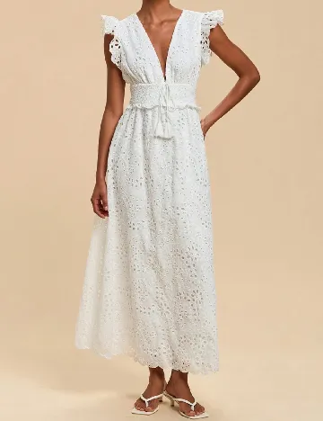 Rochie lunga SHEIN, alb