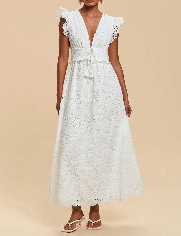 Rochie lunga SHEIN, alb