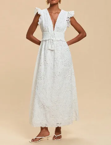 Rochie lunga SHEIN, alb