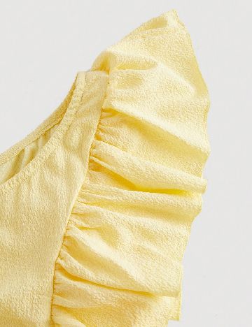 Rochie scurta SHEIN, galben