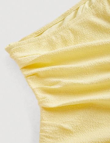 Rochie scurta SHEIN, galben