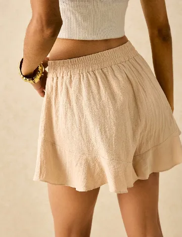 Pantaloni scurti SHEIN, crem